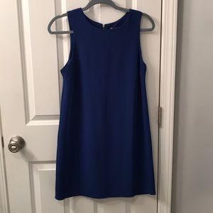 Royal Blue Shift Dress